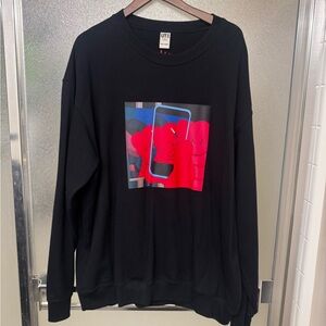 Graphic Black Sweater